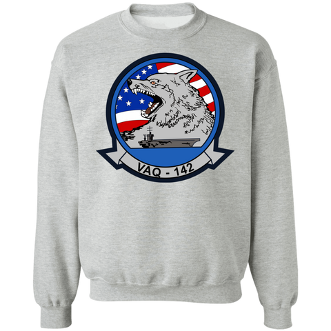 VAQ 142 3 Crewneck Pullover Sweatshirt