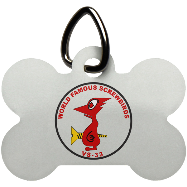 VS 33 4 Pet Tag - Dog Bone