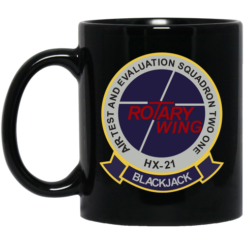HX 21 Black Mug - 11oz