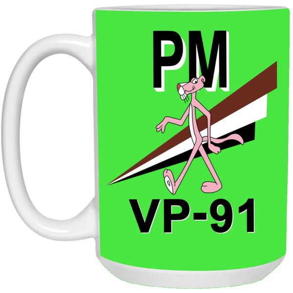 VP 91 3 White Mug - 15oz