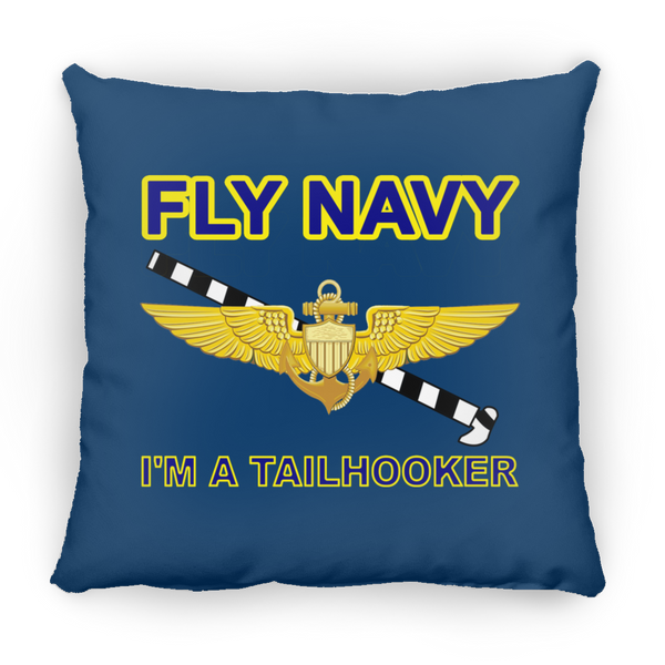 Fly Navy Tailhooker 1 Pillow - Square - 18x18