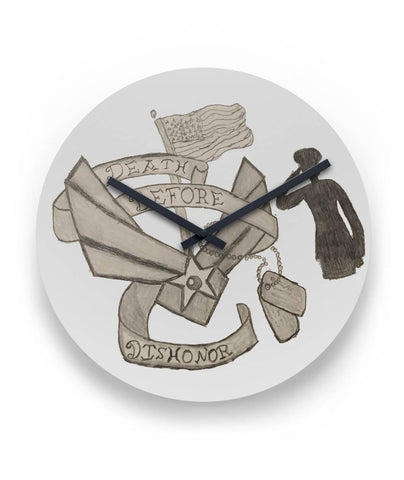 Death Before Dishonor Clock