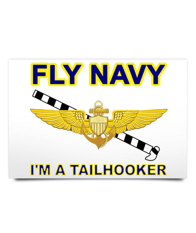 Fly Navy Tailhooker Poster