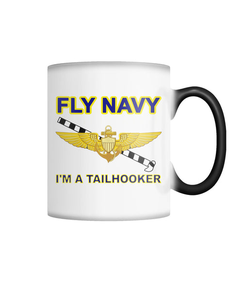 Fly Navy Tailhooker Color Changing Mug
