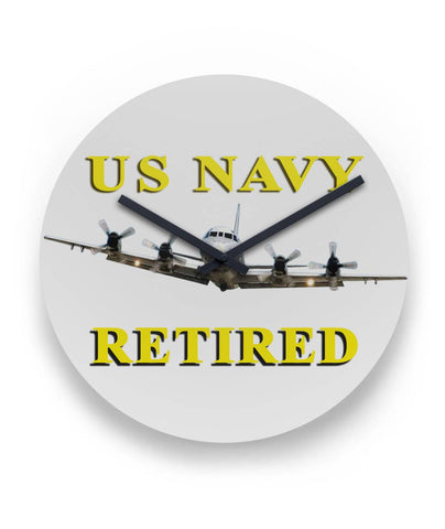 Navy Retired 1 Clock