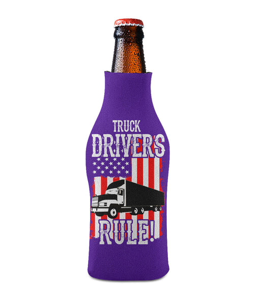 Truck Drivers Rule Bottle Sleeve