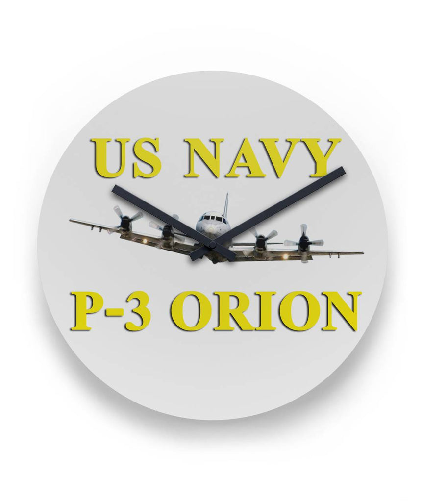 US Navy P-3 3 Clock